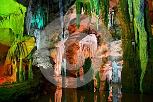 Stalactite and Stalagmite Formations photo