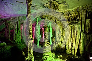 Stalactite and Stalagmite Formations photo