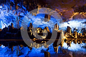 Stalactite and Stalagmite Formations photo