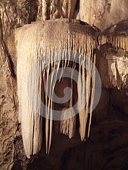 Stalactite wall