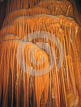 Stalactites and stalagmite cave