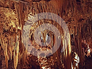 Stalactites and stalagmites