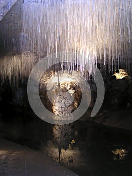 Stalactites and stalagmites 2, photo