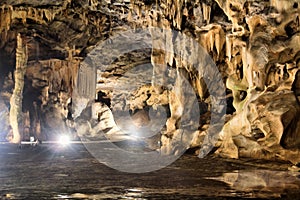 Stalagmite chamber