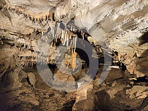 Stalagmites in Cumberland Caverns photo