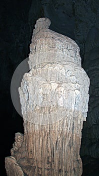 Stalagmites and stalactites