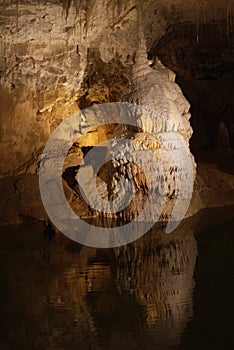 Stalagmites and stalactites