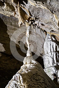 Stalagnat in the cave