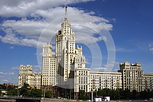 Stalin's building in Moscow, Russi