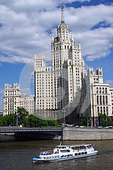 Stalin's building in Moscow, Russi