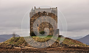Stalker castle, Scottish highlands photo