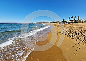 Stalos beach, Chania prefecture, Crete, Greece