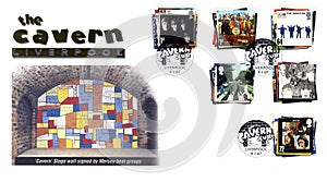 Stamp with The Beatles