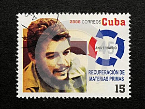 Stamp of Che Guevara