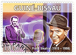 Stamp with Frank Sinatra