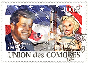 Stamp John Kennedy