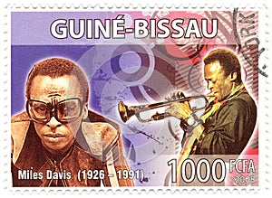 Stamp with Miles Davis