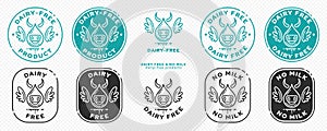 Stamp package dairy free 2