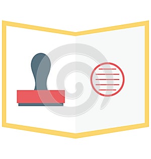 stamp, postage stamp isolated vector icon which can be easily edit or modified