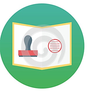 stamp, postage stamp isolated vector icon which can be easily edit or modified