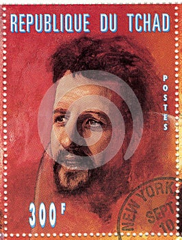 Stamp with Ringo Star