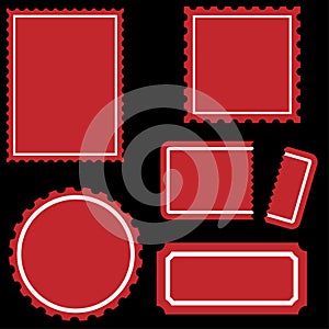 Stamp Set - Red