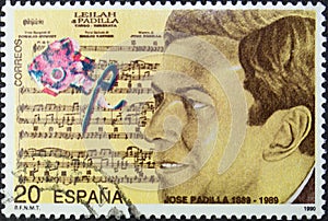 Stamp spain padilla