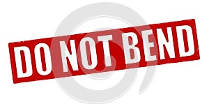 Do not bend