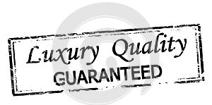 Stamp with text Luxury quality guaranteed