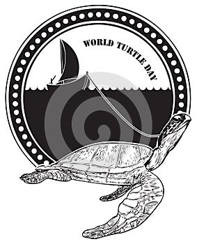 Stamp World Turtle Day