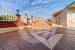 Stamped concrete photo