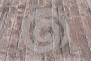 stamped concrete pavement outdoor, Wooden slats pattern, flooring exterior