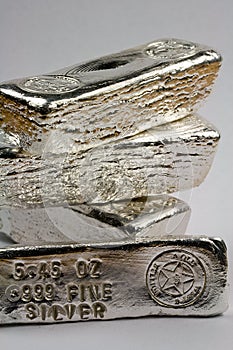 Stamped Silver Bullion Bars