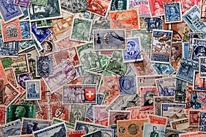 Stamps background