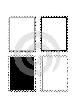 Stamps frame edge or boarder
