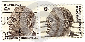 Stamps with Franklin D.Rooseve