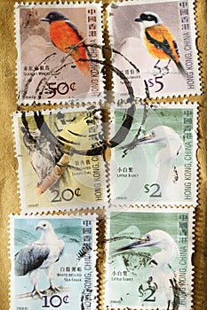 Stamps printed in Hong Kong