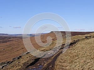 Stanage Edge  Derbyshire  UK