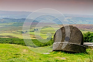 Stanage edge mill stones