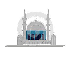 Ä°stanbul, Building illustration, white background