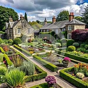 stanbury garden in white background