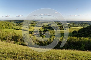 Stancombe Park with North Nibley & Tyndale Monument