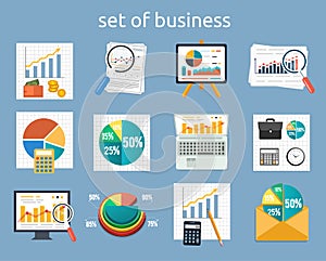 Stand with charts and parameters