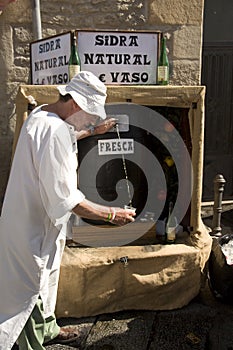 Stand of cidre