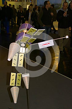 Stand of the Glonass-K in CEBIT computer expo