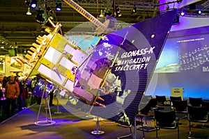 Stand of the Glonass-K in CEBIT computer expo