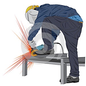 Stand Grinder worker