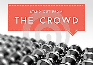 Stand out from the crowd business individuality