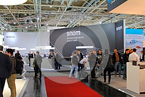 The stand of Snom on March 20