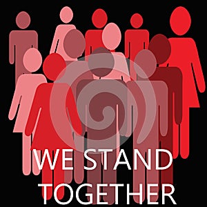 We stand together